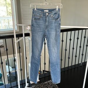 Good American high rise skinny jeans